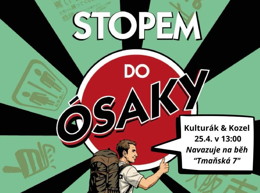 Skupina běžců u řeky Berounky